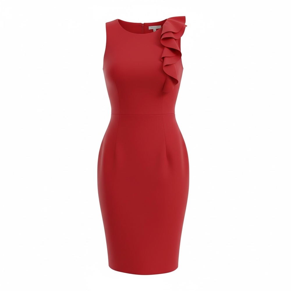 Calvin Klein Women’s Red Dress - 12